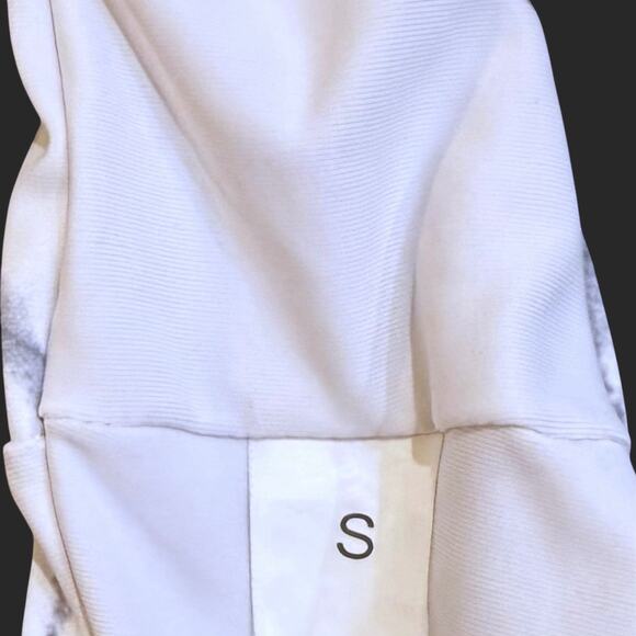 Bikini Top S Marble Print Criss Cross Strappy Back Sporty Padded Swimwear Sexy - Picture 4 of 6